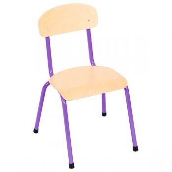 Stuhl Bambino 2, Sitzhöhe 31 cm, für Tischhöhe 53 cm - violett