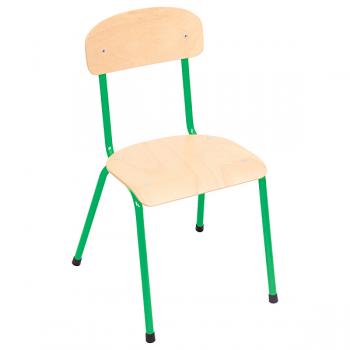Stuhl Bambino 3, Sitzhöhe 35 cm, für Tischhöhe 59 cm - grün