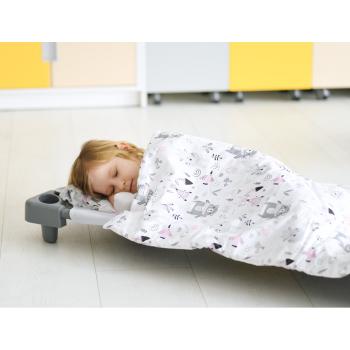 Kissen und Decke mit Bettwäsche, Tiere