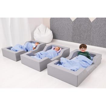 Bettwäscheset, klein, blau