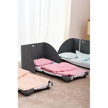 Bettwäscheset klein, mit Kissen und Decke, hellrosa