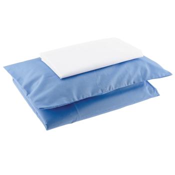 Bettwäscheset klein, mit Kissen und Decke, blau