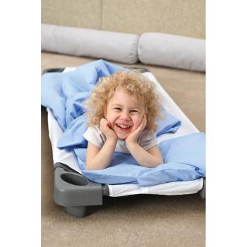 Bettwäscheset klein, mit Kissen und Decke, blau