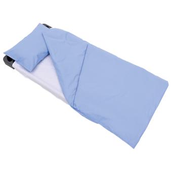 Bettwäscheset klein, mit Kissen und Decke, blau