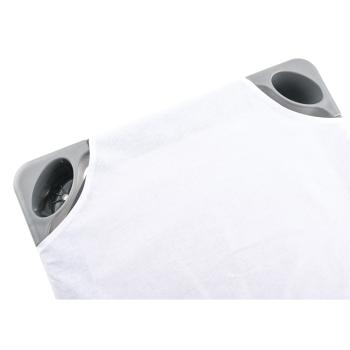 Spannbettlaken, für Matratzen 146 x 65 cm - weiss