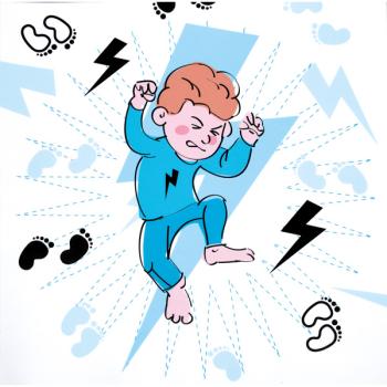 Bodenaufkleber-Emotionen, Wut