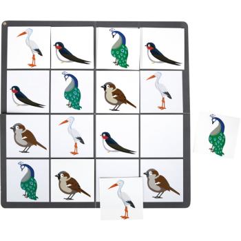 Zweiseitiges Sudoku 4 x 4 - Vögel und Haustiere
