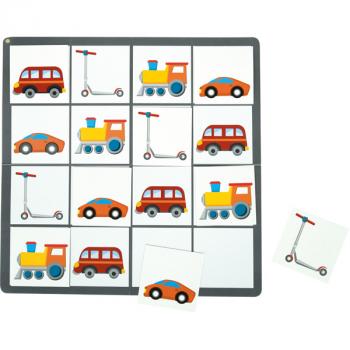 Zweiseitiges Sudoku 4 x 4 - Vögel und Haustiere