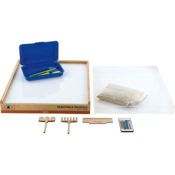 Sensory Integration Kit - Sandmalkasten mit Licht