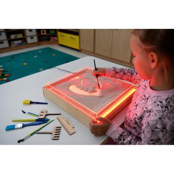 Sensory Integration Kit - Sandmalkasten mit Licht