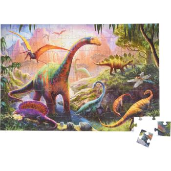 Puzzle Die Welt der Dinosaurier, 100 Teile