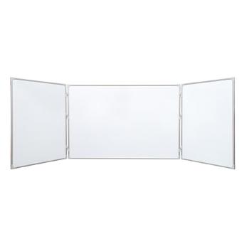 Wandklapptafel Whiteboard ohne Aufdruck, lackiert