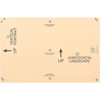 Rahmenlose Tafel, 100 x 150 cm