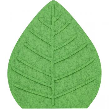 Wandschutz aus PET-Recyclingmaterial, Blatt, Relief, H 58