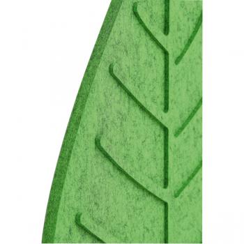 Wandschutz aus PET-Recyclingmaterial, Blatt, Relief, H 58