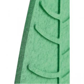 Wandschutz aus PET-Recyclingmaterial, Blatt, Relief, H 78