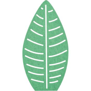 Wandschutz aus PET-Recyclingmaterial, Blatt, Aussparungen, H 78