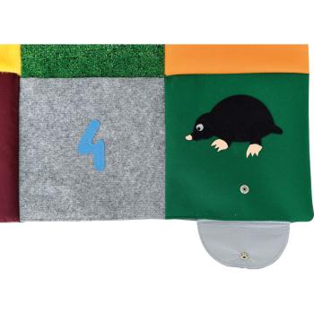 Bodenspiel Maulwurf im Garten