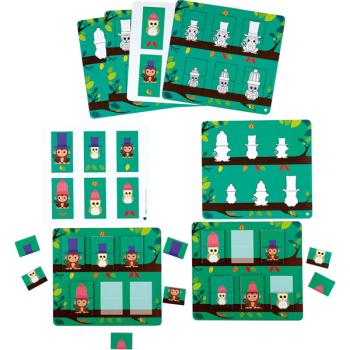 Wer sitzt auf dem Ast  Magnetisches Legespiel