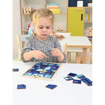 Puzzle Überraschung, Vogel