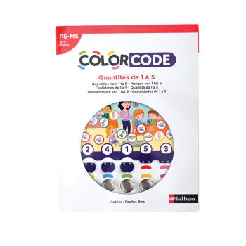 Color Code – Aufgabenkarten - Mengen von 1 bis 5