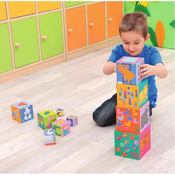 Stapelwürfel Dschungel