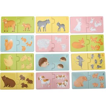Duo Puzzle - Tiere und ihr Nachwuchs