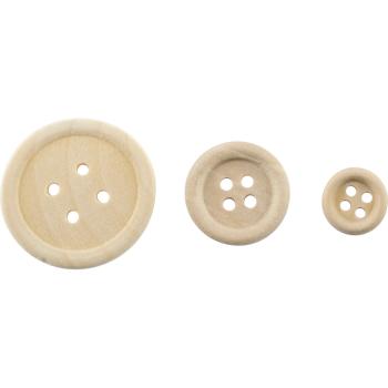 Holzknöpfe