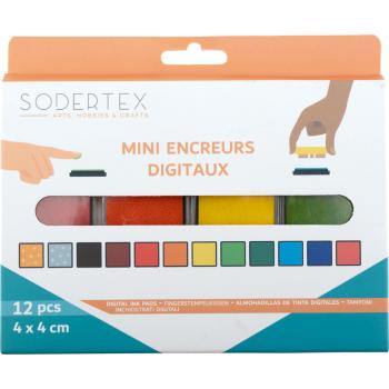 Stempelkissen, 12 Farben