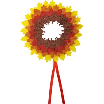 Moosgummi Sticker, Herbstblätter