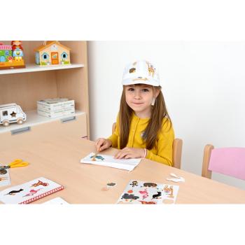 Textilaufkleber, Partytiere