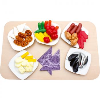 Lebensmittel Set, 48 Teile