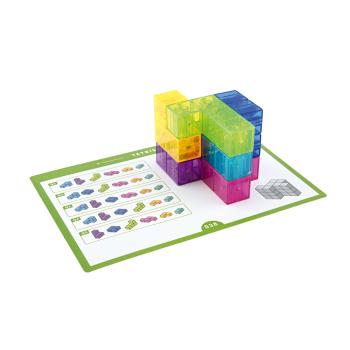 Magnetische Bausteine Tetris, 9 Teile