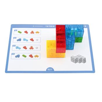 Magnetische Bausteine Tetris, 7 Teile
