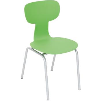 Stuhl Ergo 5, Sitzhöhe 43 cm, für Tischhöhe 71 cm, limone
