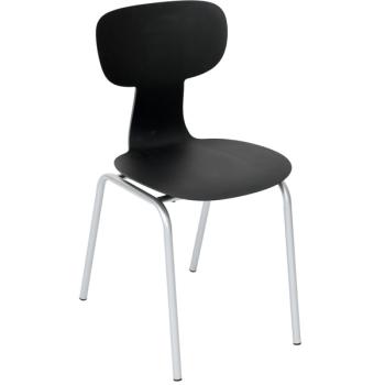 Stuhl Ergo 6, Sitzhöhe 46,5 cm, für Tischhöhe 76 cm, graphit