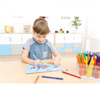 Faserstifte-Set, 12x12 Farben