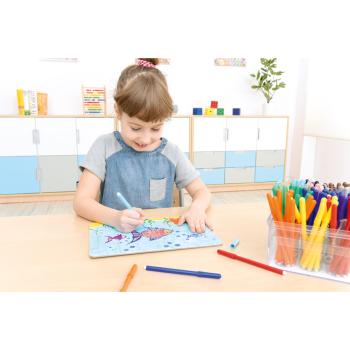 Faserstifte-Set, 12x12 Farben