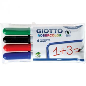 Whiteboard Marker Giotto, medium, 4 Farben