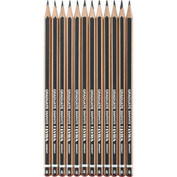 Lyra-Graduate-Bleistifte, 4B - 12 Stck.