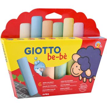 Strassenmalkreide Giotto Be-Be Jumbo, 6 Farben