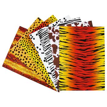 Karton in Tierfell-Optik