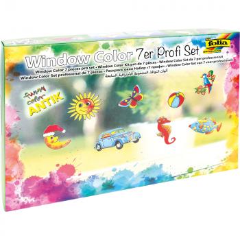 Window Color mit Malvorlagen - 4 Jahreszeiten