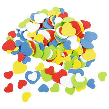 Moosgummi-Stanzteile - Herzen