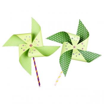 Origami Faltblätter - Quadrat 200 Grüne Muster