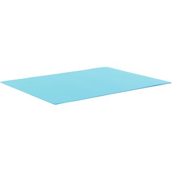 Tonkarton, glatt, 10 Bogen, 50 x 70 cm, meerblau