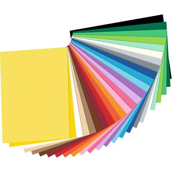 Fotokarton, 100 Bogen, 25 Farben, 50 x 70 cm