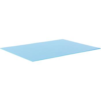 Tonkarton, strukturiert, 10 Bogen, 50 x 70 cm, himmelblau