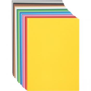 Fotokarton, 25 Blatt, 25x35 cm, 25 Farben