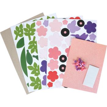 Blütenkranz - Bastelset